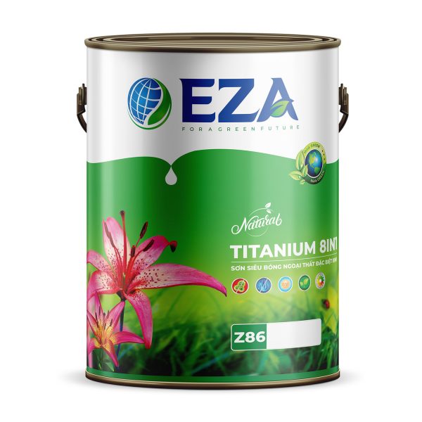 Sơn siêu bóng ngoại thất đặc biệt 8in1 - 1L